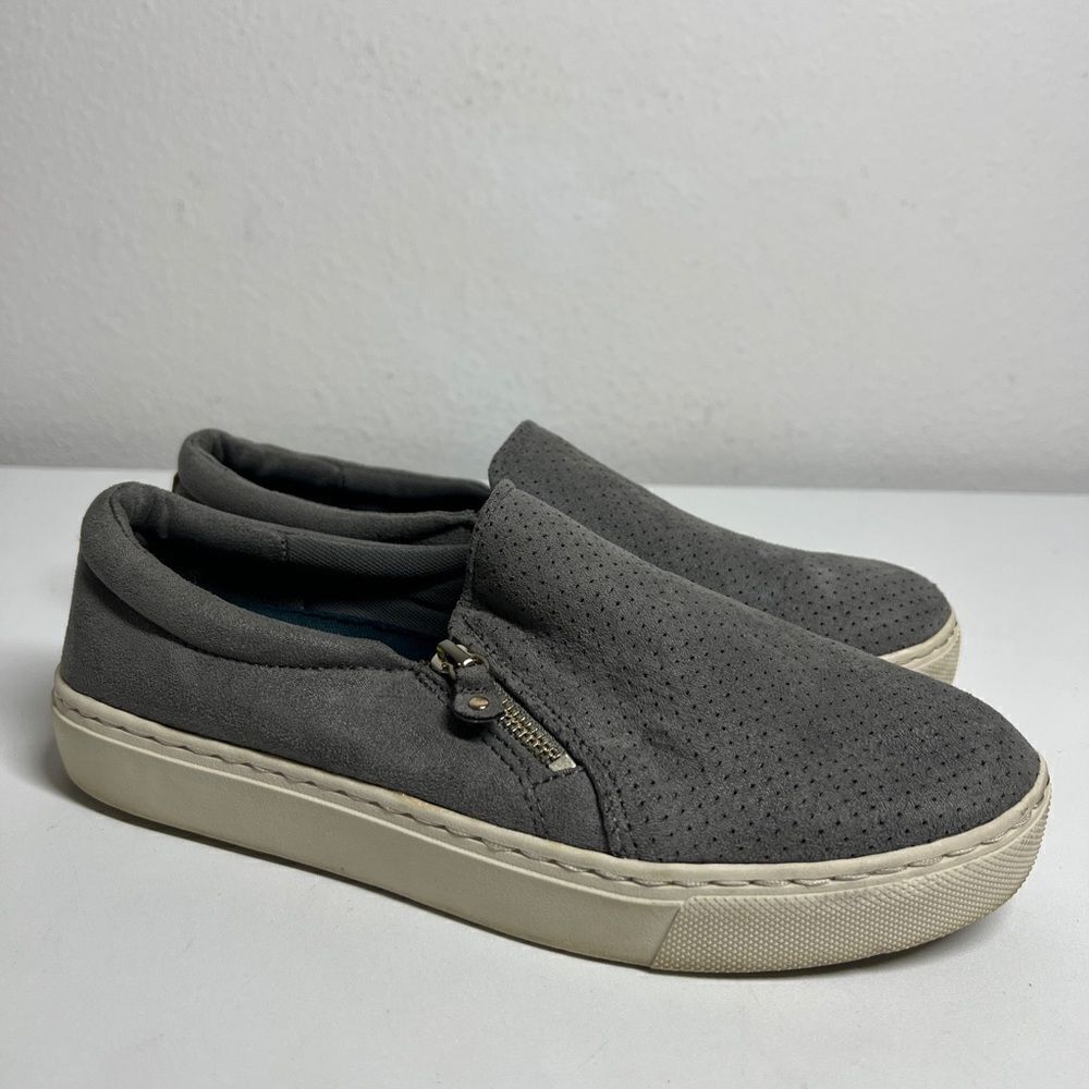 Dr. Scholl's No Chill Slip-on Sneakers in Dark Shadow Gray Women's US Size 9.5 M
